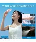 Ventilador portatil jisulife life 8 plus marron