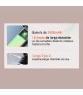 Ventilador portatil jisulife life 9 gris