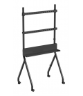 SOPORTE DE SUELO GEMBIRD PARA TV 55" - 86" NEGRO