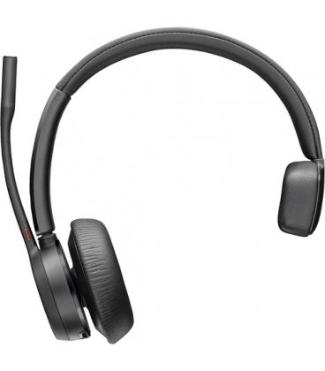 Auricular inalámbrico poly voyager 4310-m para microsoft teams + adaptador bt700 + base de carga/ con micrófono/ bluetooth/