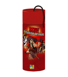 Juego de mesa bang explosion de dados