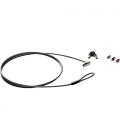 Cable de seguridad para portátiles hp 6uw42aa/ 1.83m