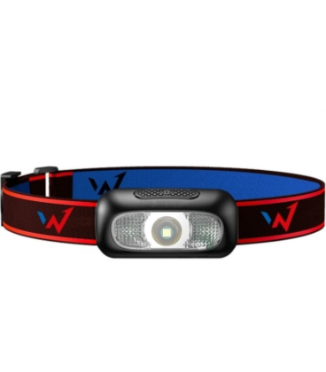 Linterna de cabeza wonder wt1101h/ 110 lúmenes/ batería recargable