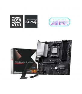 Placa base msi am5 pro b840m - p wifi6e ddr5 matx