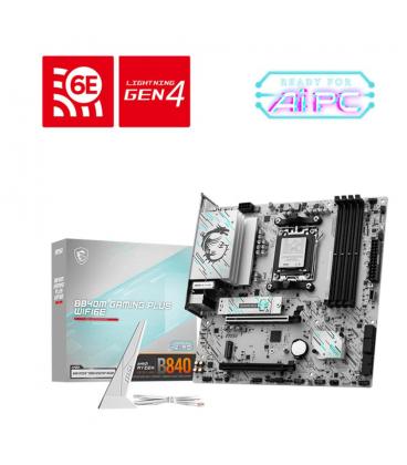 Placa base msi am5 b840m gaming plus wifi6e ddr5 matx