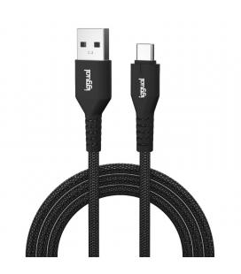 Iggual cable usb-a a tipo c 3a 180 cm trenzado