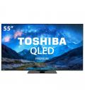 Toshiba tv 55" 55qv3f63dg uhd qled smart tv allm