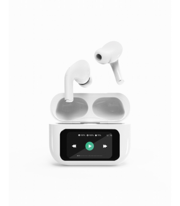 AURICULARES GEMBIRD TWS-LCD-ANC-01-W BLANCO BT