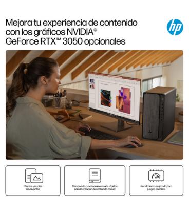 Pc hp omnidesk desktop m02-0014ns ryzen 5 8500g/ 16gb/ 1tb ssd/ sin sistema operativo