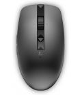 Ratón inalámbrico hp 635 multidispositivo/ hasta 3000 dpi/ negro