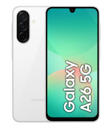Smartphone samsung galaxy a26 8gb/ 256gb/ 6.7'/ 5g/ blanco