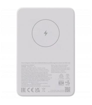 Powerbank 5000mah xiaomi magnetic power bank 5000/ 18.5w/ blanca