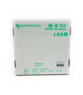 BOBINA DE CABLE PEPEGREEN CAT5e 100M RIGIDO EXTER