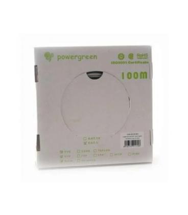 BOBINA DE CABLE PEPEGREEN CAT6 100M RIGIDO