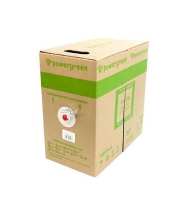 BOBINA DE CABLE PEPEGREEN CAT6 UTP 305M EXTERIOR