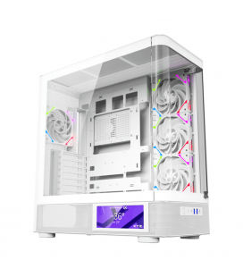 Torre PC XYZ Quantum Pro Pantalla 6.2” Cristal Curvo 4xA-RGB ATX/Micro-ATX/Mini-ITX