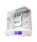 Torre PC XYZ Quantum Pro Pantalla 6.2” Cristal Curvo 4xA-RGB ATX/Micro-ATX/Mini-ITX