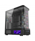 Torre PC Caja PC XYZ QUANTUM PRO Curva Cristal/Pantalla 6.2”/Soporte GPU 400mm/A-RGB/ATX