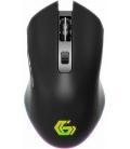 Ratón Gembird Inalámbrico 3200 DPI 6 botones RGB 