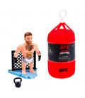 Ufc punching bag figura articulada 7 -5 cms + set lucha 1 unidad aleatoria