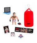 Ufc punching bag figura articulada 7 -5 cms + set lucha 1 unidad aleatoria