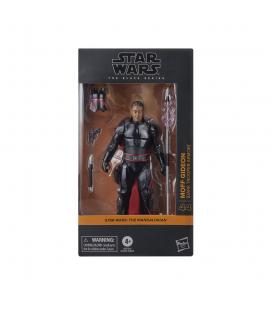 Figura hasbro star wars the mandalorian the black series moft gideon (dark trooper armor)