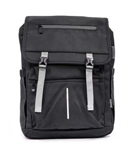 Mochila unisex ewent vintage para portatil 16.1 pulgadas negra