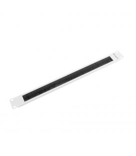 Panel pasacables lanberg 1u gris