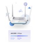 D-Link R15 router inalámbrico Gigabit Ethernet Doble banda (2,4 GHz / 5 GHz) Blanco