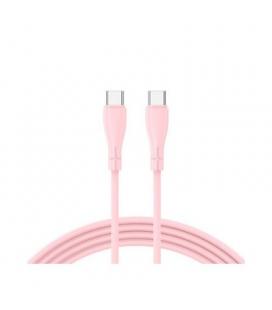 CABLE COOL USB-C A USB-C 1M SILICONA PINK