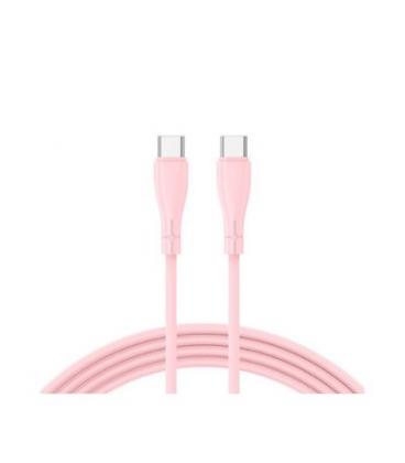 CABLE COOL USB-C A USB-C 1M SILICONA PINK