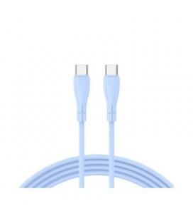 CABLE COOL USB-C A USB-C 1M SILICONA BLUE