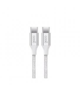 CABLE COOL USB-C A USB-C 1,2M N NYLON WHITE