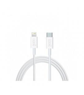 CABLE COOL USB-C A LIGHTNING 1.2M WHITE