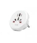 ADAPTADOR ENCHUFE COOL UNIVERSAL EUROPA WHITE