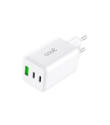 CARGADOR COOL 65W ULTRA CARGA RAPIDA WHITE