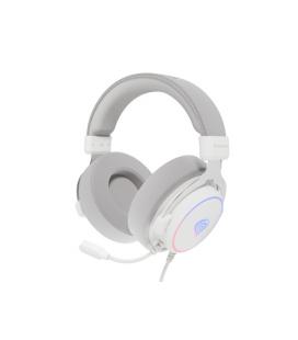GENESIS Neon 764 Auriculares Alámbrico Diadema Juego USB tipo A Blanco