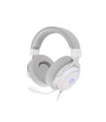 GENESIS Neon 764 Auriculares Alámbrico Diadema Juego USB tipo A Blanco