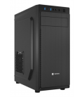 CAJA NATEC ARACANTA MIDI TORRE ATX LECTOR TARJETAS 1XUSB2.0 2XUSB3.0 NEGRO