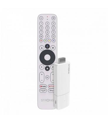 Strong LEAP-AIR Google TV Stick HDMI UltraHD 4K HDR10+ H.265/HEVC Dolby Audio Blanco