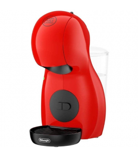 Cafetera de cápsulas delonghi piccolo xs edg210/ roja y negra