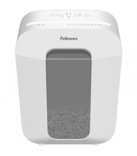 Destructora fellowes lx50/ corte en partículas de 4 x 37mm/ blanca