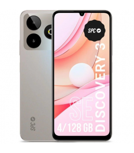 Smartphone spc discovery 3 se 4gb/ 128gb/ 6.8'/ gris claro