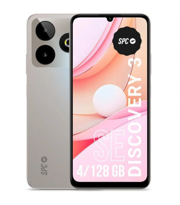 Smartphone spc discovery 3 se 4gb/ 128gb/ 6.8'/ gris claro