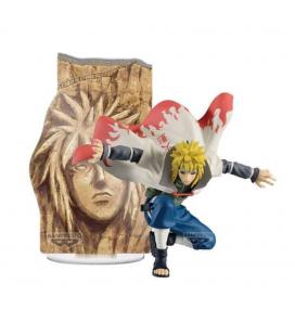 Figura banpresto naruto shippuden panel spectacle minato namikaze 7cm