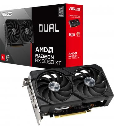 Tarjeta Gráfica ASUS DUAL AMD Radeon RX 9060 XT 8GB GDDR6 FSR 4