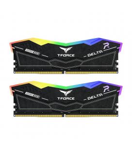 Memoria RAM Team Group T-Force Delta RGB DDR5 6000MHz 32GB 2x16GB CL30 Dual AMD EXPO e Intel XMP Negro