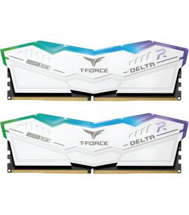 Memoria RAM Team Group T-Force Delta RGB White DDR5 6000MHz 64GB 2x32GB CL38