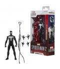 Figura hasbro marvel legends series spider - man 2 peter parket (black suit)