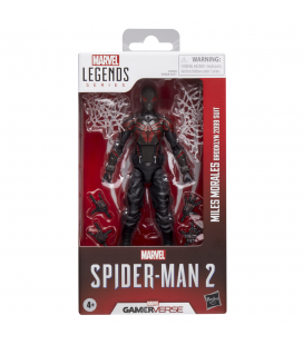 Figura hasbro marvel legends series spider - man 2 miles morales (brooklyn 2099 suit)